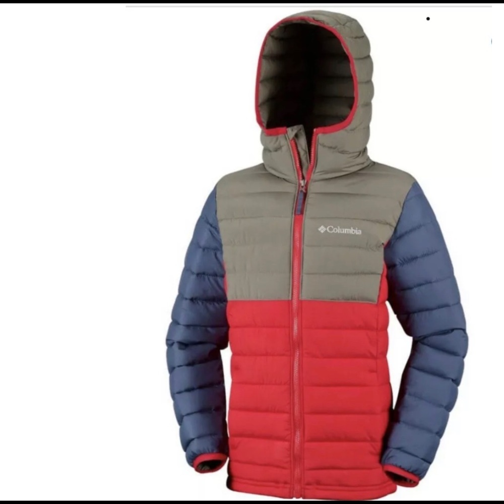 Columbia Big Boys' Powder Lite Puffer Jacket,